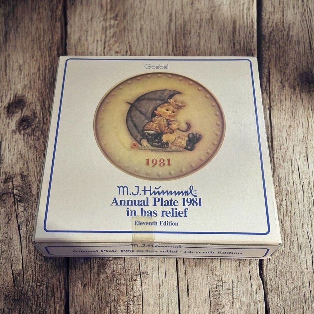 1981 Goebel M.J. Hummel 11th Annual Collectible Plate